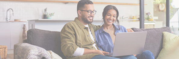 Resources Couple on Computer